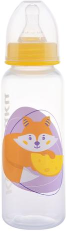 Фото Бутылочка Курносики с силиконовой соской 0+, 250 мл