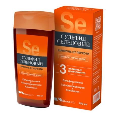 Фото Сульфидселеновый шампунь от перхоти флакон 250 мл, 1 шт.