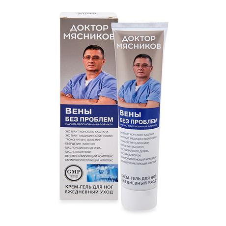 Фото Доктор Мясников Вены без проблем крем-гель для ног 125 мл, 1 шт.