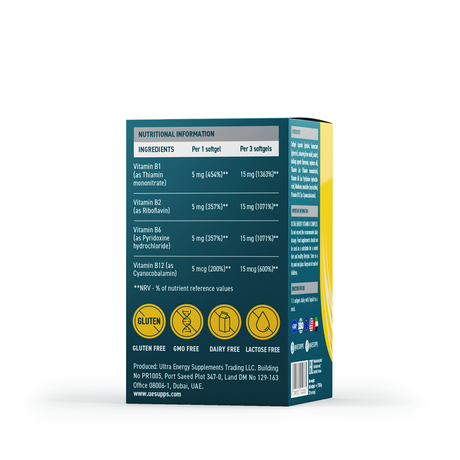 Фото UESUPPS Ультра Энерджи Витамин B Комплекс, капсулы, 60 шт.