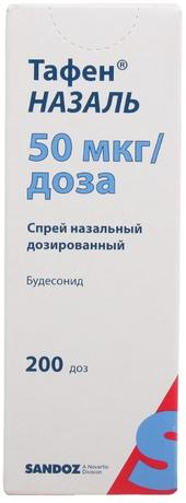 Фото Тафен Назаль, спрей (200 доз), 10 мл