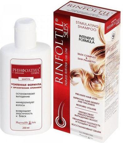 Фото Ринфолтил Силекс, шампунь с кремнием, против выпадения волос, 200 мл.