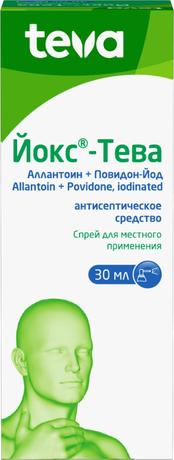 Фото Йокс-Тева, спрей, 30 мл