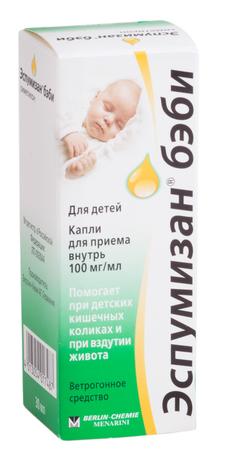 Фото Эспумизан бэби, капли 100мг/мл, 30 мл