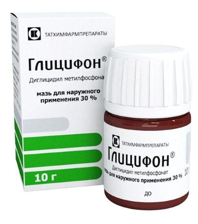 Фото Глицифон, мазь для наружного применения 30%, флакон 10 г