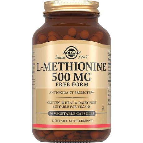 Фото Солгар L-Метионин, капсулы 500 мг, 90 шт.