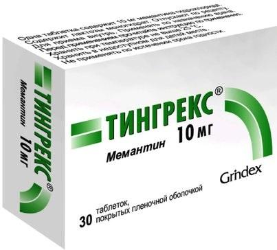 Фото Тингрекс таблетки, покрытые пленочной оболочкой 10 мг, 30 шт.