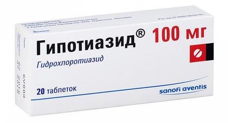 Фото Гипотиазид, таблетки 100 мг, 20 шт. (Опелла Хелскеа)