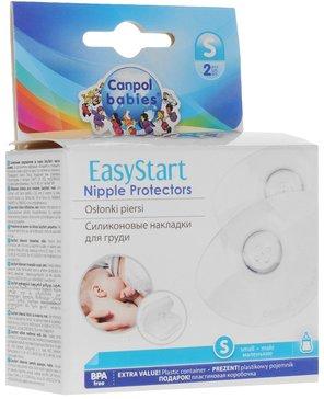 Фото Canpol Накладки защитные, силиконовые, на сосок, размер S, 2 шт.
