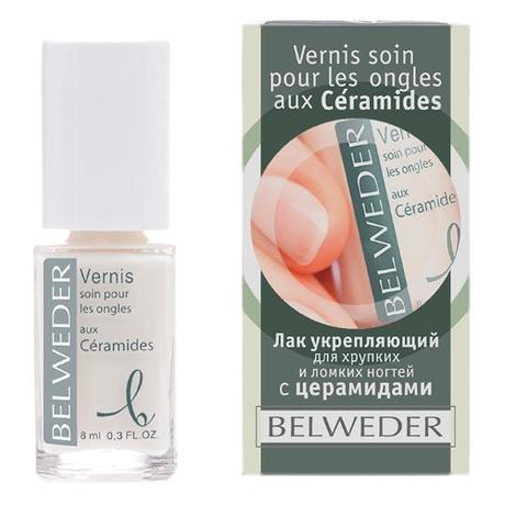 Фото Бельведер с церамидами, лак для хрупких и ломких ногтей, 8 мл