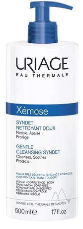 Фото Uriage Xemose Syndet, гель мягкий очищающий, флакон- помпа, 500 мл, 1 шт.