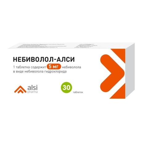 Фото Небиволол-АЛСИ табл 5 мг х30
