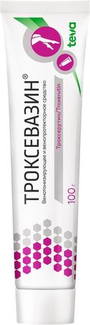 Фото Троксевазин, гель 2%, 100 г