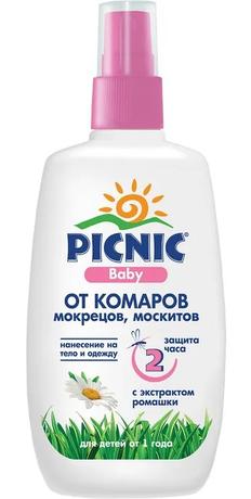 Фото Picnic Baby спрей от комаров 120 мл