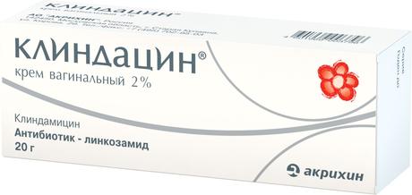 Alt Img Клиндацин, крем вагинальный 2%, 20 г