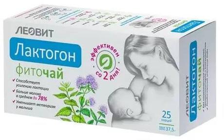 Фото ЛЕОВИТ Лактогон фиточай, пакетики 1.5 г, 25 шт.