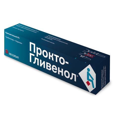 Фото Прокто-гливенол, крем ректальный 30 г