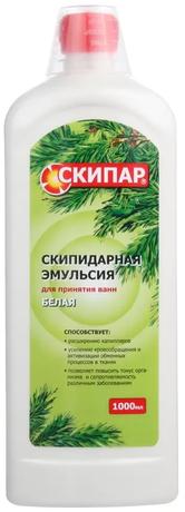 Фото Скипар, набор терапевтический для ванны на основе белой скипидарной эмульсии 1 л, 1 шт.