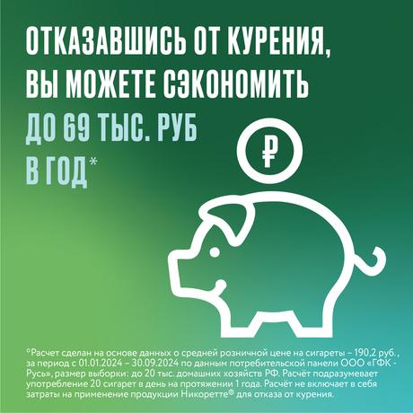 Фото Никоретте, пластырь трансдермальный 10 мг /16 ч, 7 шт.