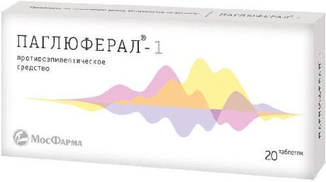 Фото Паглюферал-1, таблетки, 20 шт.