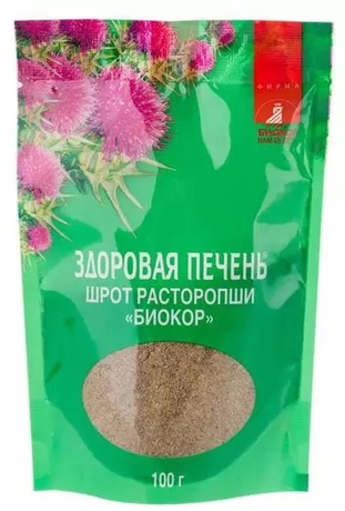 Фото Шрот расторопши Биокор, 100 г