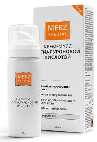 Фото Мерц Специаль, крем-мусс с гиалуроновой кислотой, 50 мл