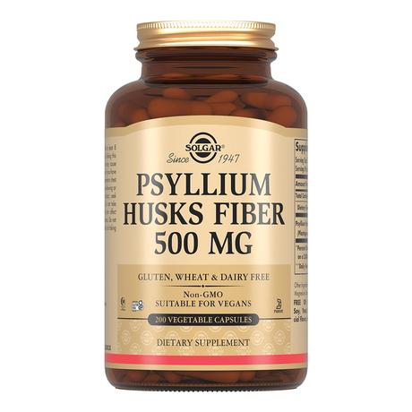 Фото Солгар Псиллиум пищевые волокна, капсулы 500 мг, 200 шт.