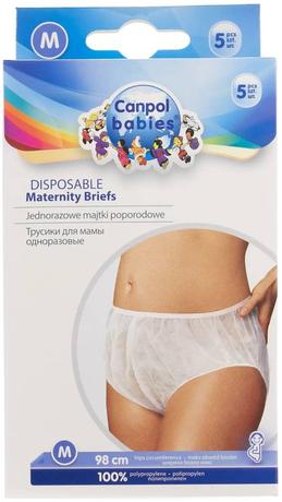 Фото Canpol Трусики одноразовые для мам, размер М, 5 шт.