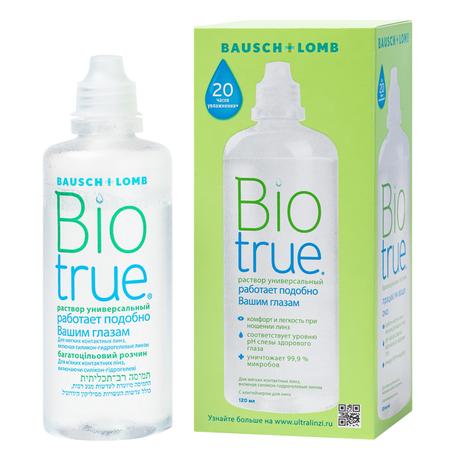 Фото Биотру, раствор для линз, 120 мл