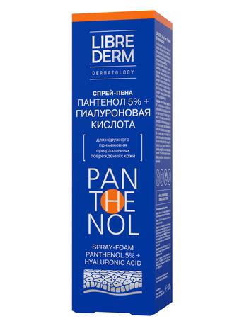 Фото Либридерм Пантенол, спрей 5% с гиалуроновой кислотой, 130 г