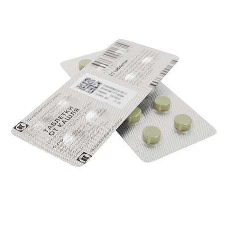 Фото Таблетки от кашля, 10 шт. (Татхимфармпрепараты)