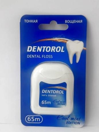 Фото Dentorol, зубная нить 65 м