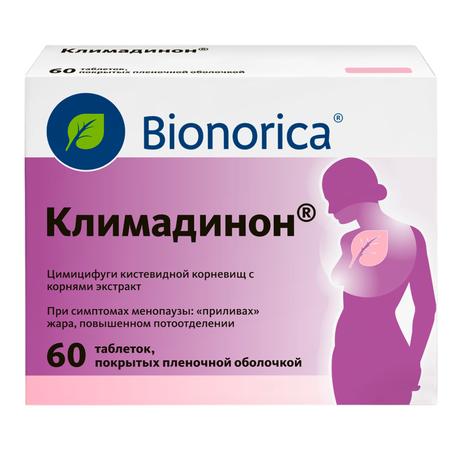 Фото Климадинон, таблетки в пленочной оболочке, 60 шт.