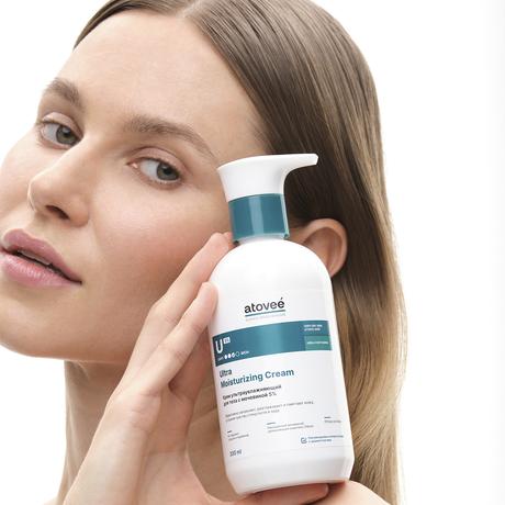 Фото Atovee Ultra, крем увлажняющий (мочевина 5%), 300 мл
