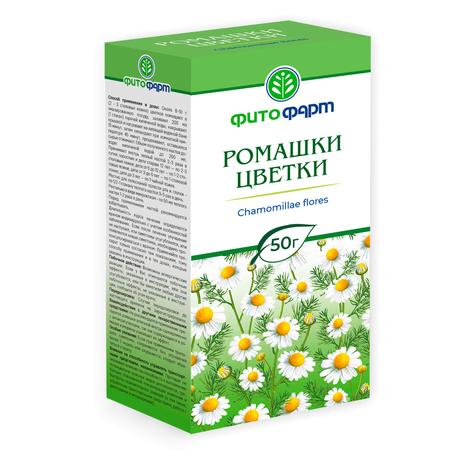Фото Ромашки цветки (Фитофарм), 50 г