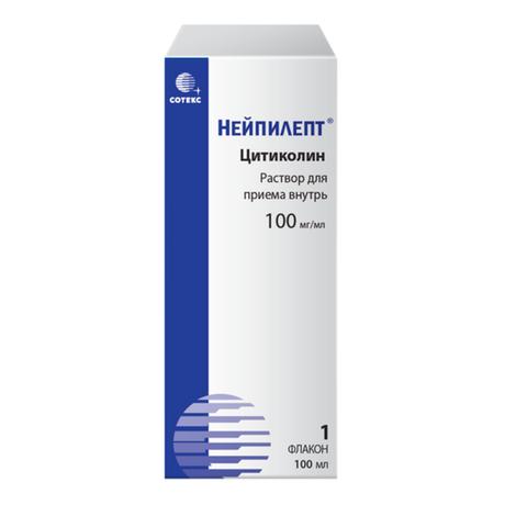 Фото Нейпилепт, раствор 100 мг/мл 100 мл, 1 шт.
