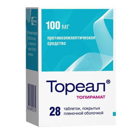 Фото Тореал таблетки, покрытые пленочной оболочкой 100 мг, 28 шт.