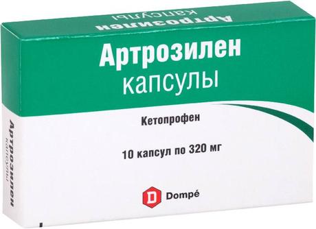 Фото Артрозилен, капсулы с пролонг. высвобождением 320 мг, 10 шт.