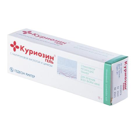 Фото Куриозин, гель 0.103%, 15 г
