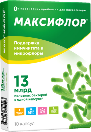 Фото Максифлор, капсулы, 10 шт.