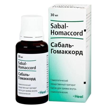 Фото Сабаль-Гомаккорд, капли 30 мл