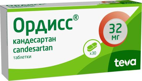 Фото Ордисс, таблетки 32 мг, 30 шт.