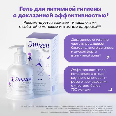 Фото Эпиген Интим, гель 250 мл, 1 шт.