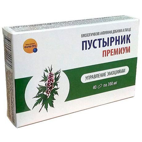 Фото Доктор Столетов Пустырник Премиум, капсулы, 40 шт.