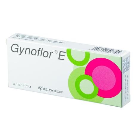 Фото Гинофлор Э, таблетки вагинальные, 6 шт.