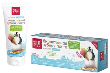 Фото Сплат kids, зубная паста (фруктовое мороженое), 50 мл