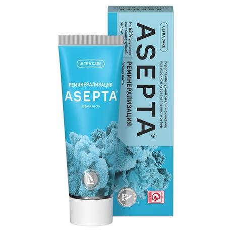 Фото Асепта Плюс, зубная паста реминерализующая, 75 мл