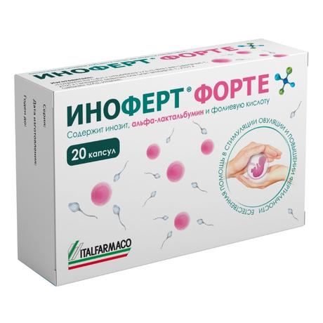 Фото Иноферт Форте, капсулы, 20 шт.