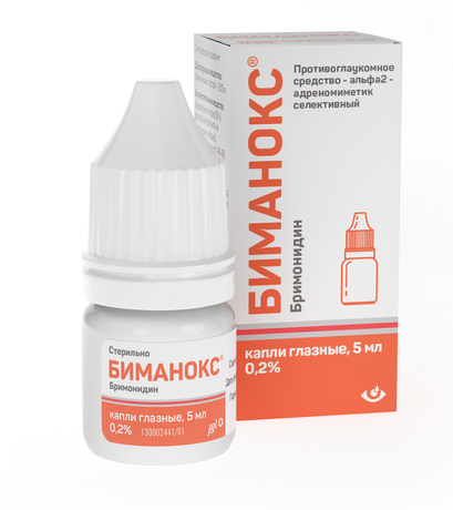Фото Биманокс капли глазные 0.2 %, 5 мл