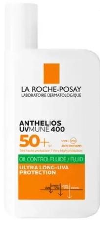 Фото La Roche-Posay Anthelios Uvmune 400 флюид д/лица солнцезащит матир SPF50+/PPD56 косметический флюид 50 мл №1